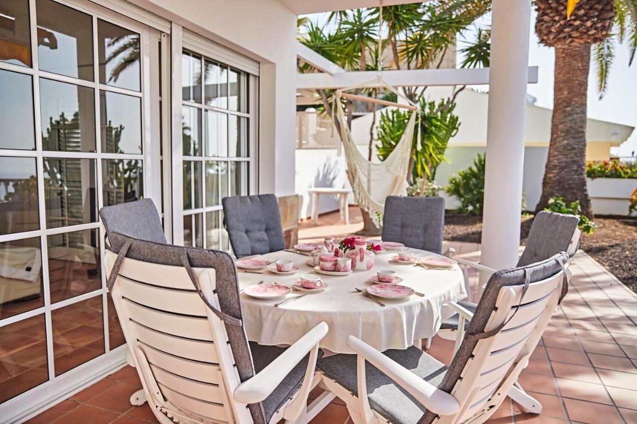 Stunning Villa With Breathtaking Ocean View Mogán المظهر الخارجي الصورة